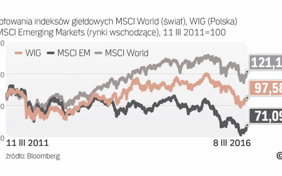Polska giełda nie taka znowu wschodząca