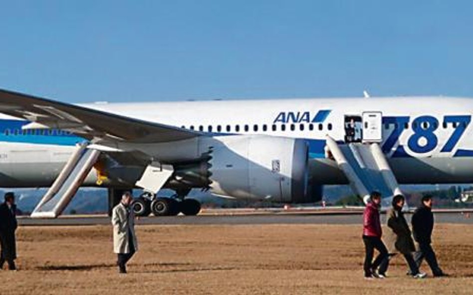 Boeing 787 japońskich linii All Nippon Airways miał awarię głównego akumulatora litowo-jonowego