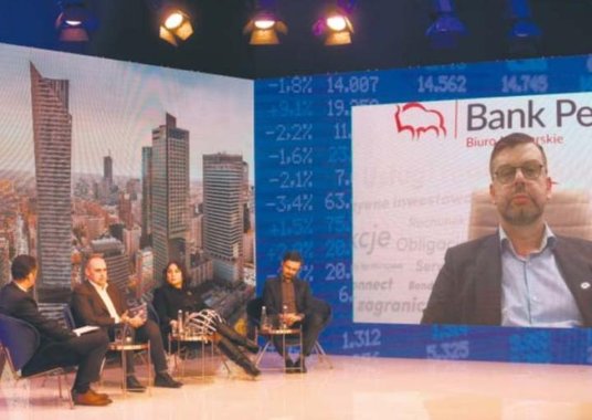 Uczestnicy debaty o rynku funduszy inwestycyjnych. Od lewej: Andrzej Stec (Parkiet), Marcin Żółtek (