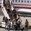 Sierpień 2008 r. - samolot z osobami ewakuowanymi z południowej Gruzji