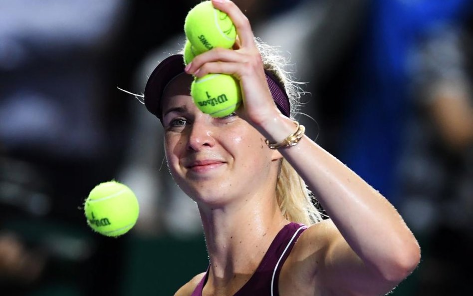 Elina Switolina wyjedzie z Singapuru bogatsza o 2,36 mln dol.
