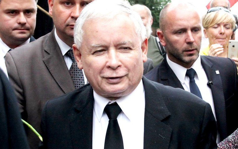 Prezes PiS Jarosław Kaczyński