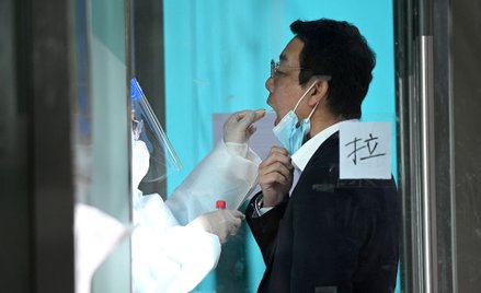 Test na COVID w Pekinie