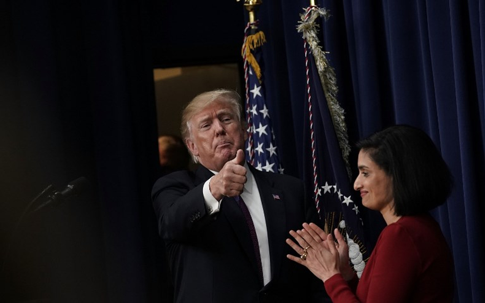Prezydent Donald Trump jest "zdrowy jak koń"