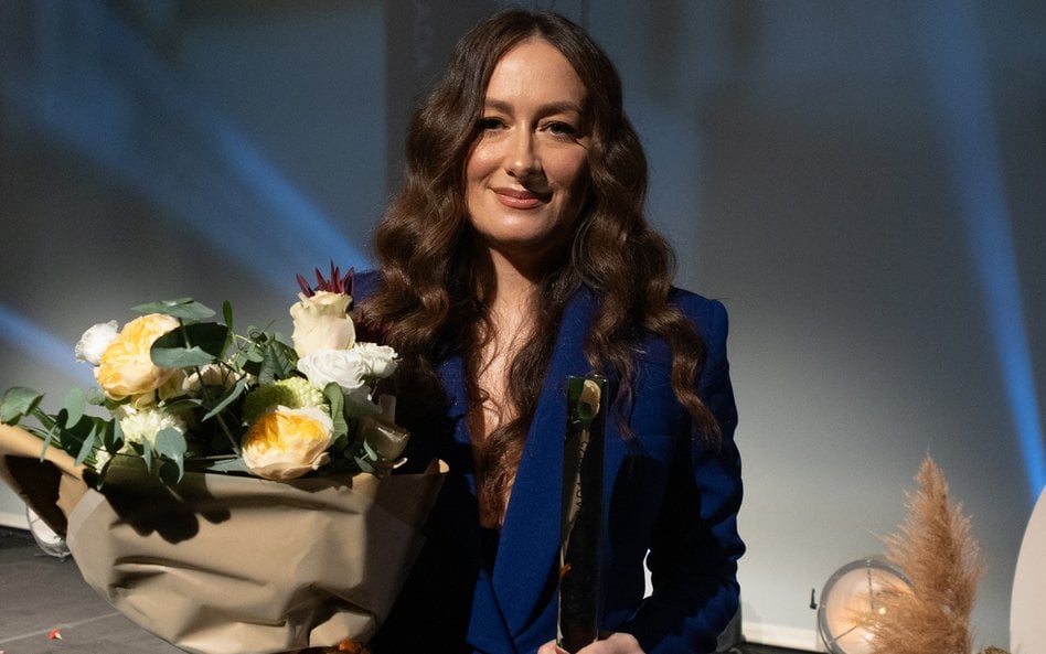 Marta Hermanowicz odbiera Nagrodę Conrada 2025