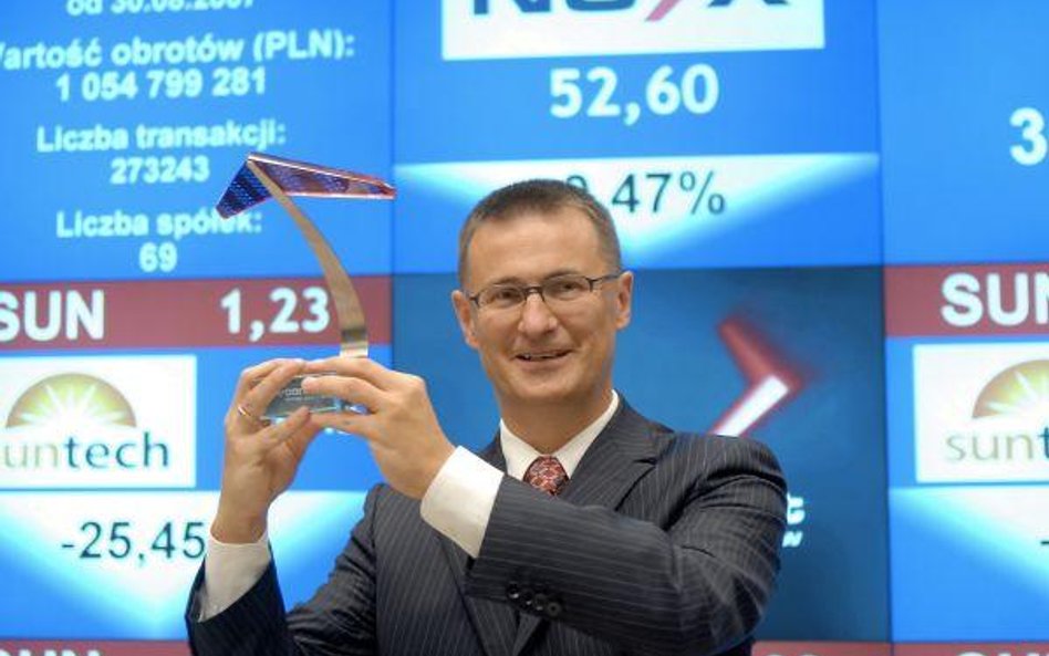 Piotr Saczuk, prezes Suntechu