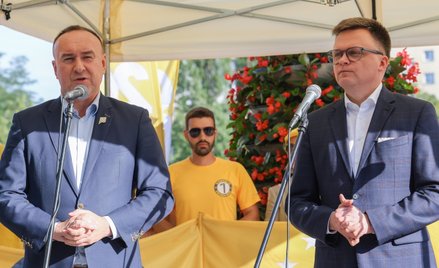 Michał Kobosko i Szymon Hołownia