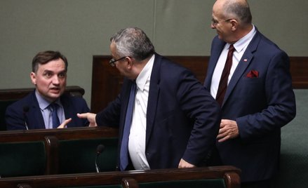 Zbigniew Ziobro w rządowych ławach