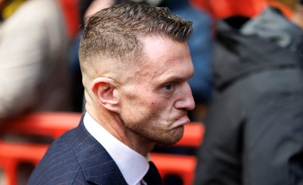 Brytyjski prawicowy aktywista Tommy Robinson w sądzie w Londynie