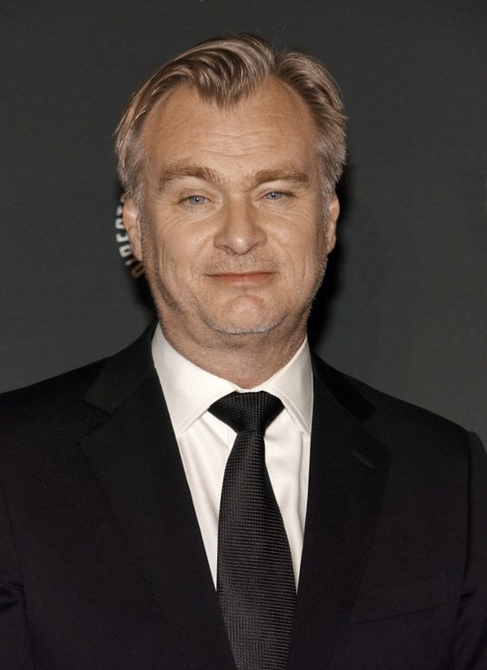 Christopher Nolan (ur. 1970), reżyser „Mrocznego rycerza”, „Incepcji”, „Dunkierki”, „Oppenheimera”. 