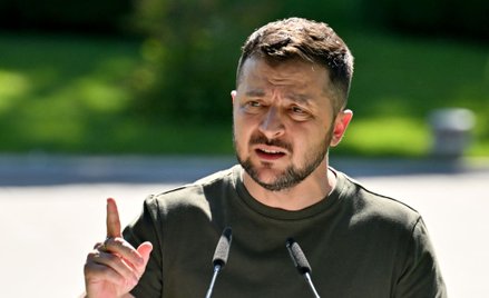 Prezydent Ukrainy Wołodymyr Zełenski