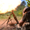 Ukraińscy marines z 35. Brygady w obwodzie donieckim