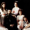 Car Rosji Mikołaj II Romanow z rodziną