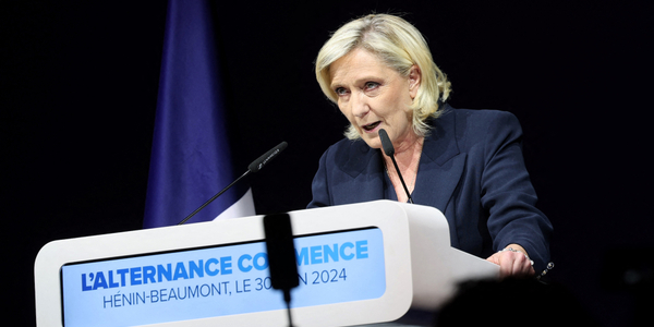 Skrajna prawica zwyciężyła. Le Pen u progu przejęcia władzy