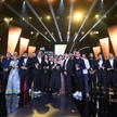 Zdjęcie grupowe nagrodzonych, na zakończenie gali 46. Festiwalu Polskich Filmów Fabularnych w Gdyni,