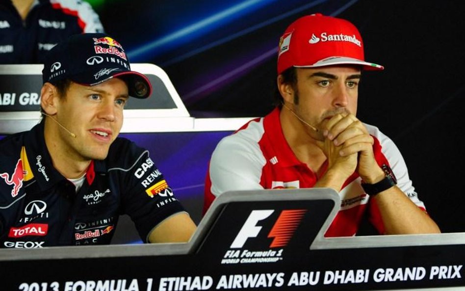 Fernando Alonso znów przegrał walkę o tytuł z Sebastianem Vettelem. Pozostała mu rywalizacja o wicem