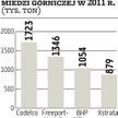 KGHM musi gonić konkurentów