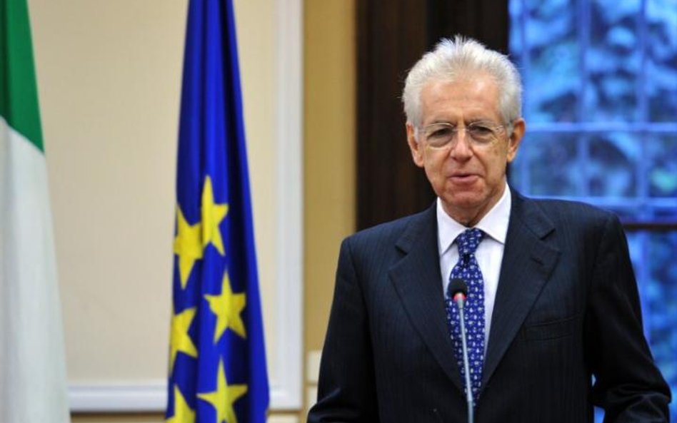 Włoski premier Mario Monti