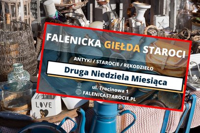 W niedzielę 12 października kolejna Falenicka Giełda Staroci
