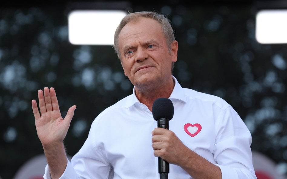 Donald Tusk, nawet krytykując PiS, odwoływał się do prawicowego imaginarium