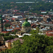 Panorama Lwowa z Wysokiego Zamku