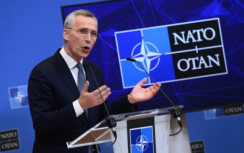 Sekretarz generalny NATO Jens Stoltenberg