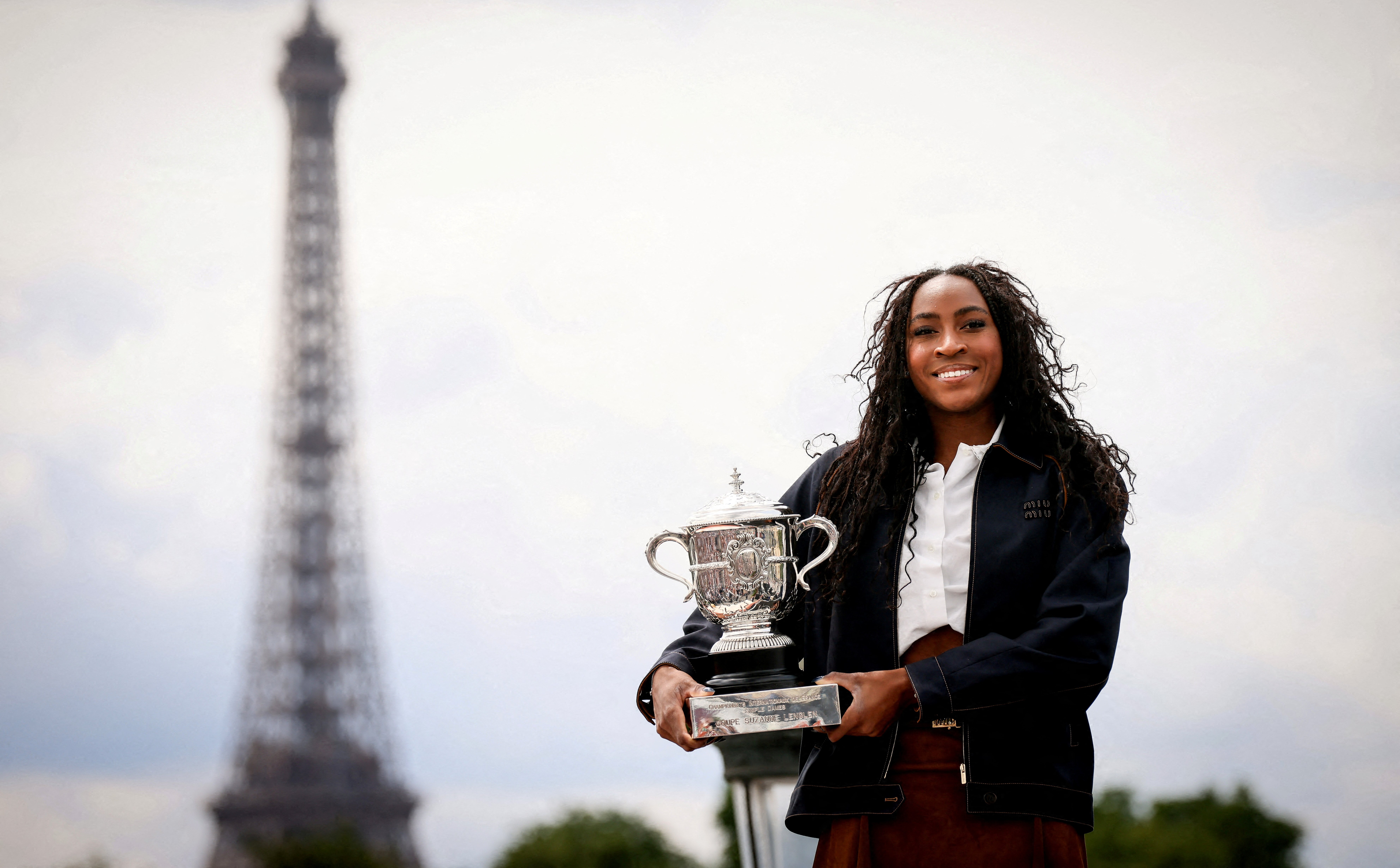 Coco Gauff rakietą może zmieniać świat