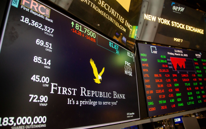 Wall Street ratuje upadający First Republic Bank