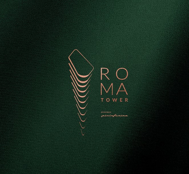 Logo Roma Tower. Czy z jego kształtu można wywnioskować jaka będzie bryłą nowego budynku?