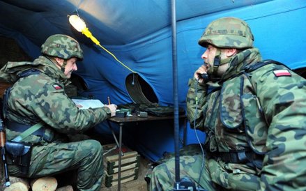 Rezerwiści w Orzyszu