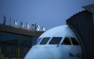 Moskiewskie lotnisko Domodiedowo