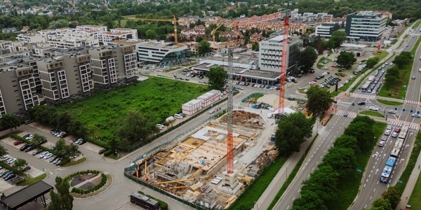 Eiffage buduje mieszkania na wynajem w Krakowie na Bronowicach