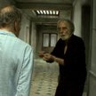 Michael Haneke na planie „Miłości”, tyłem Jean-Louis Trintignant