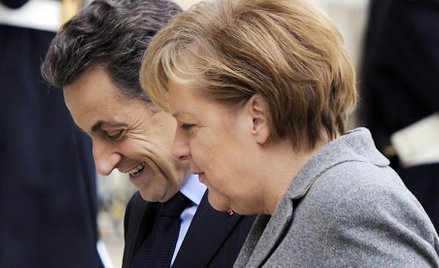 Nicolas Sarkozy i Angela Merkel, Paryż, 6 lutego 2012 r.