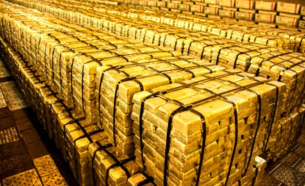 Polskie rezerwy złota mają sięgnąć 700 ton
