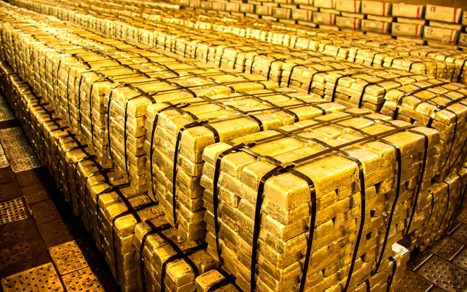 Polskie rezerwy złota mają sięgnąć 700 ton