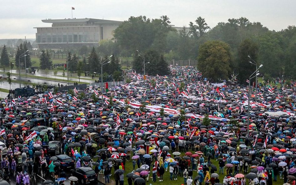 Marsz Jedności w Mińsku. Prawie 90 osób zatrzymanych