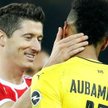 Robert Lewandowski i najlepszy snajper Borussi Dortmund Pierre-Emerick Aubameyang