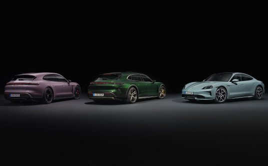 Niedawno zmodernizowany Taycan dostępny jest w trzech wersjach nadwozia