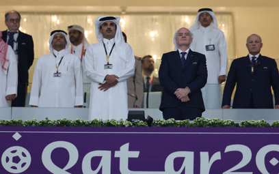 Emir Kataru i szef FIFA, Gianni Infantino