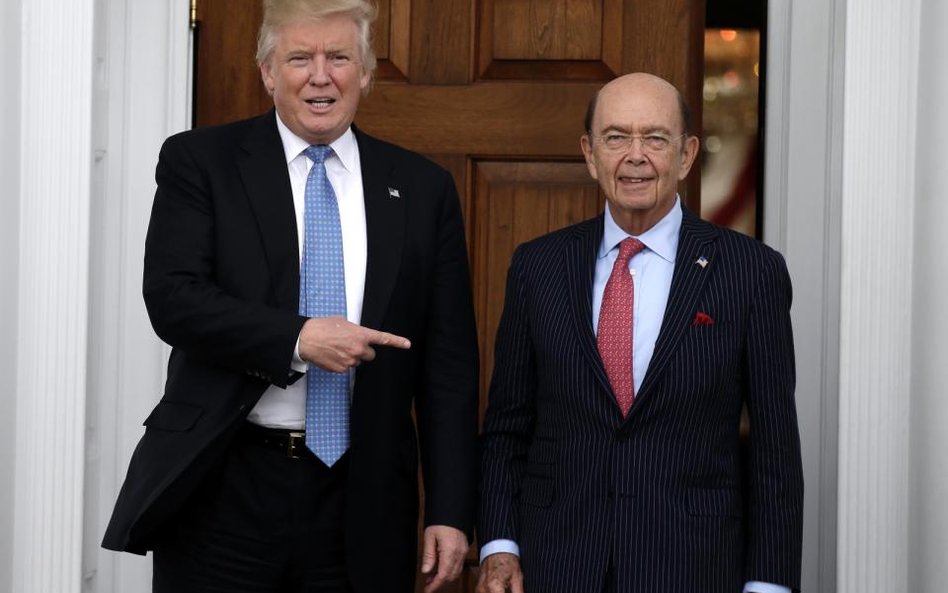 Wilbur Ross jest od ćwierć wieku jednym z najbliższych partnerów biznesowych Donalda Trumpa