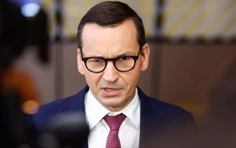 Premier Mateusz Morawiecki