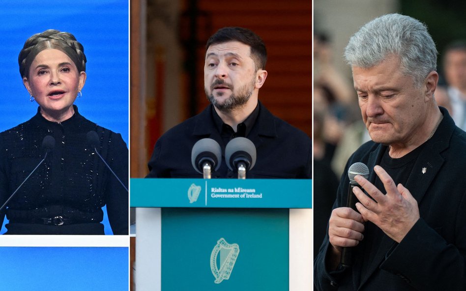 Julia Tymoszenko, Wołodymyr Zełenski, Petro Poroszenko