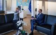 Kaja Kallas i Friedrich Merz.