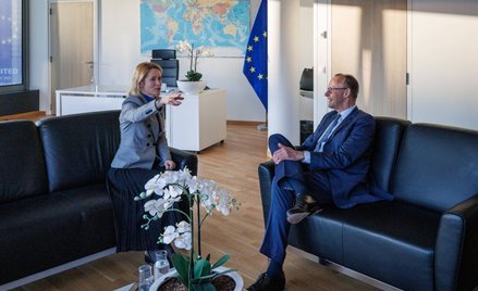 Kaja Kallas i Friedrich Merz.