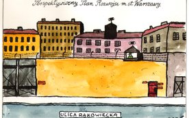 Andrzej Czeczot, Perspektywiczny Plan Rozwoju m.st. Warszawy, brak daty powstania, z archiwum Muzeum