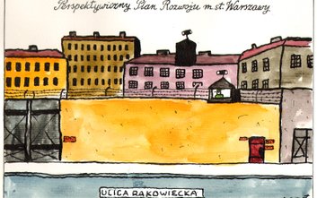 Andrzej Czeczot, Perspektywiczny Plan Rozwoju m.st. Warszawy, brak daty powstania, z archiwum Muzeum