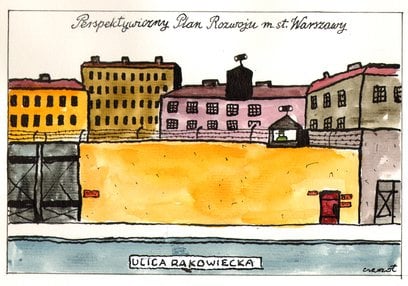Andrzej Czeczot, Perspektywiczny Plan Rozwoju m.st. Warszawy, brak daty powstania, z archiwum Muzeum