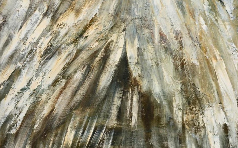 Jacek Sempoliński?, Światło wśród drzew, 1967, olej, płótno, 60,5 x 82,5 cm