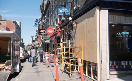 Przywódcy G7 spotykają się koło Quebec City. Handlowcy obawiają się skutków demonstracji